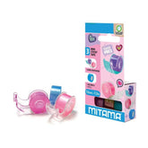 SET 3 MINI CINTAS ADHESIVAS MINI STICK IT | 12 UNIDADES | (MITAMA PAPELERIA BASICA)